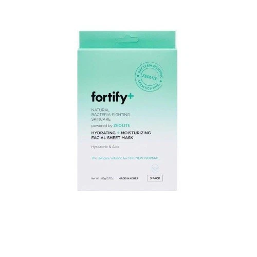 Hydrating & Moisturizing Facial Sheet Mask 5 Packets By Fortify - Image 1 of 1