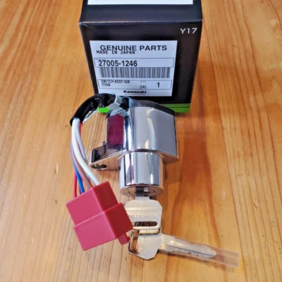 KAWASAKI Genuine 2001-2009 Eliminator SWITCH ASSEMBLY IGNITION 27005-1246 NEW - Image 1 of 4