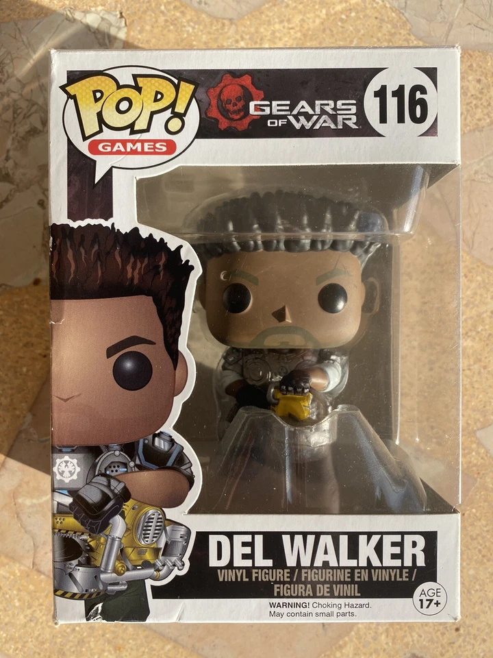 Funko Pop! Del Walker #116 del juego Gears of War - Imagen 1 de 4