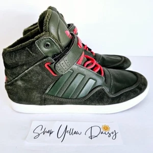 Adidas seltene Winter Nacht Cargo hohe Turnschuhe Herren olivgrün Gr. 10 Sh402.3 - Bild 1 von 8