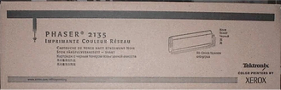 Genuine Tektronix Xerox Phaser 2135 Black Toner cartridge 016-1917-00 NIB - Image 1 of 1