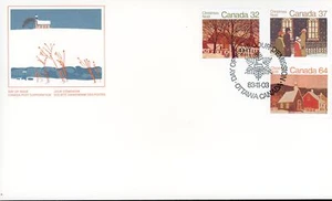 Canada FDC#1004-6 - Christmas (1983) 1 x 32¢, 1 x 37¢, 1 x 64¢ Series of 3 - Picture 1 of 1