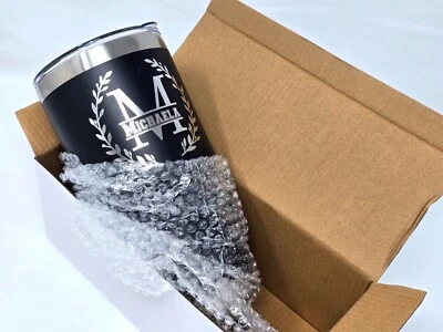 Vaso Personalizado Nombre/Logotipo GRABADO Personalizado 30oz Agua Café Taza Regalo Foto 1 de 4