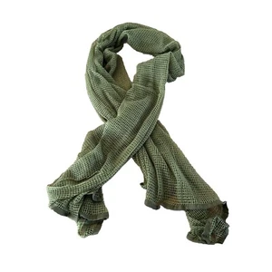 Olive Drab Green Scarf Breathable Gauze Headscarf Cycling Scarf Sniper Veil - Picture 1 of 1
