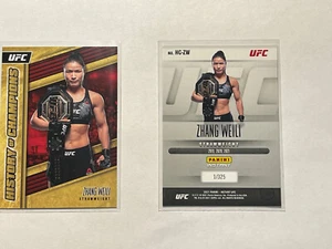 ZHANG WEILI 2021 Panini Instant UFC History of Champions 1/325 RARE - Picture 1 of 5