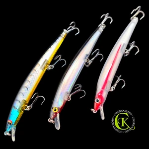 3x 13cm Wobbler Zander King Shad Crankbait Barsch Raubfisch Köder Night Zander - Bild 1 von 1