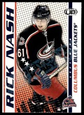 2003-04 Pacific Heads Up Retail LTD Rick Nash /299 Columbus Blue Jackets #29