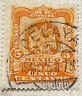 Correo Cenco Sentavos Mexico Rare Tamponne Tres Bon Etat