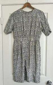 VTG Dress Lady Carol Petites Of New York Floral Size 8 60's/70’s Secretary Vibe - Picture 1 of 6