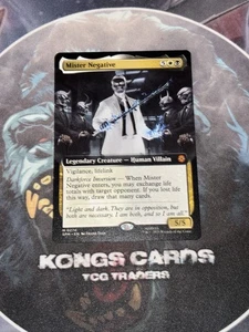 Arte extendido Magic The Gathering Mister Negative SPM 0274 Mythic SIN LÁMINA - Imagen 1 de 1