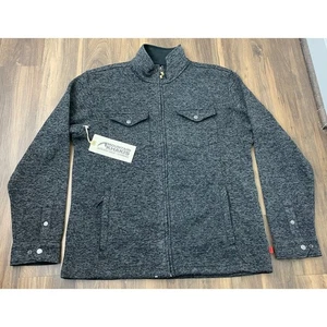 NEW Men Mountain Khakis Old Faithful full zip-up flannel sweater jacket, L - Picture 1 of 5