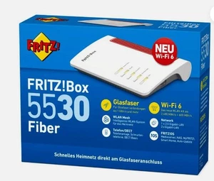 Fritz!Box 5530 Fiber mit FRITZ!SFP-AON Modul NEUWERTIG (OVP nur kurz geöffnet)  - Bild 1 von 3