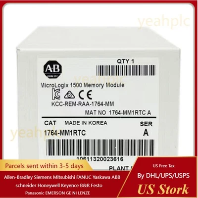1764-MM1RTC Memory Module 1764MM1RTC NEW Sealed in Box US Free Tax - Image 1 of 4