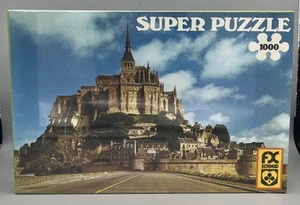 Vintage FX Schmid Mont St. Michel France 1000 Pcs Jigsaw Puzzle NEW West Germany - Picture 1 of 5