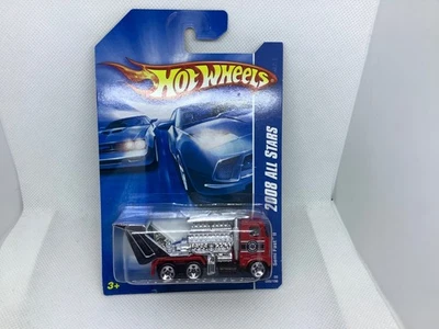 Hot Wheels 2008 rojo semi rápido All Stars #55 Foto 1 de 2