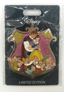 Snow White  -Prince Princess Pink A La Mode PALM Pin LE 309 Stories KISS NEW - Picture 1 of 2