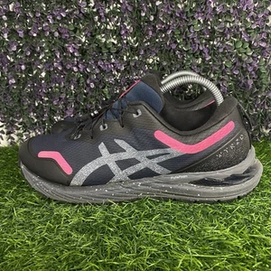 Asics Gel-Cumulus 23 Mujer Talla 10 Negro Rosa Cómodo Trail Running Zapatos - Imagen 1 de 10