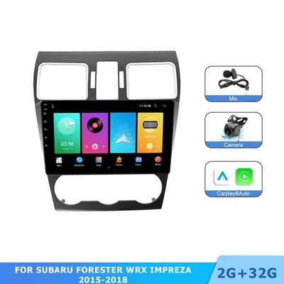Stereo For Subaru Forester WRX Impreza 2015-2018 Android Apple CarPlay Car Radio Foto 1 de 4