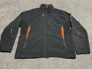 RLX Ralph Lauren - Riding Golf Jacket Mens XXL - Black & Orange Zip Windbreaker  - Bild 1 von 18