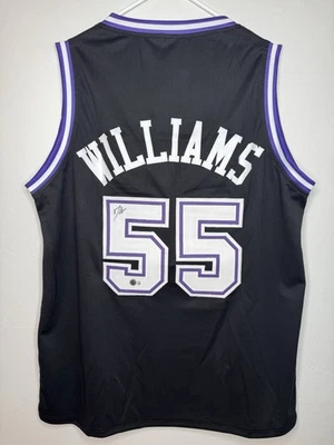 Camiseta firmada autografiada por Jason Williams Sacramento Kings certificada por Beckett 🔥  Foto 1 de 4