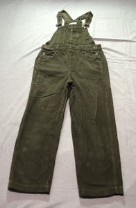Madewell Salopette in velluto a coste donna piccolo falegname classico rancher verde oliva - Foto 1 di 14