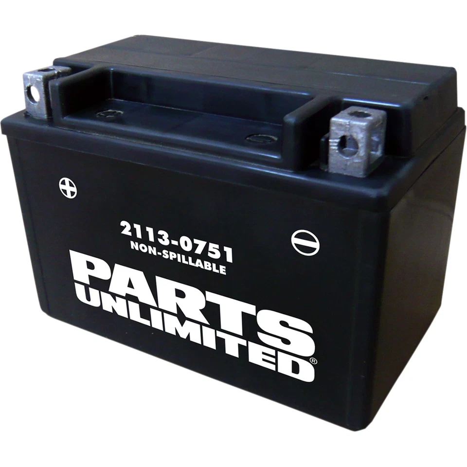 Parts Unlimited AGM Battery - YTX9 2113-0751 Foto 1 de 3