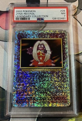 2002 Pokemon Jynx Reverse Foil Legendary Collection  #26 PSA 7 - Image 1 of 2