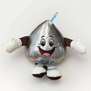 Hershey Parks Chocolate Kiss Plush Character Mascot ๐ซ 12โ EUC Toy Factory 2012 - Picture 1 of 6