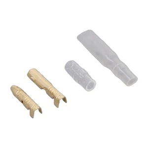 Kit Connettore Moto 120pz Elettrico Crimpare Terminale Cablaggio Maschio Nudo. - Foto 1 di 22