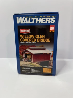 Walthers 933-3652 HO Willow Glen Covered Bridge Kit - Image 1 of 4