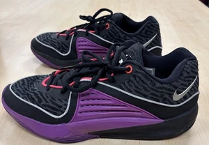 Nike KD 16 Pathway Royalties Mens US 9 Black Purple Basketball Shoes DV2917-002 - Picture 1 of 21