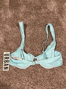 Out From Under Underwire Swim Top Turquoise Small UO - Picture 1 of 5