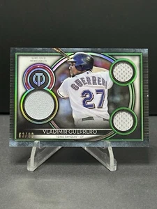 Topps Tribute 2020 #TTR-VG Vladimir Guerrero juego usado triple reliquia/99 - Imagen 1 de 2
