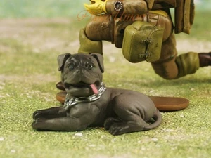 Hood Hounds Monstro Bull Mastín Perro 1:18 GI Joe Talla Cake Topper Figura K1285A7 - Imagen 1 de 4