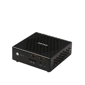 Zotac Ci320 Quad Core Mini Desktop PC 8GB RAM 256GB SSD 1TB SSD Windows 10 Wi-Fi - Afbeelding 1 van 7