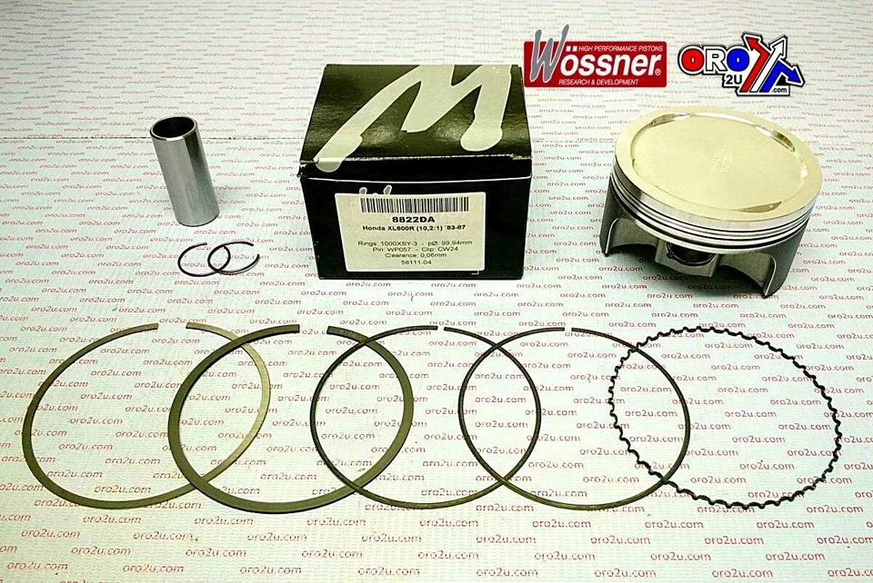 Kit de pistón de carreras Wossner Honda XL600 R 1983 - 1987 *VARIOS TAMAÑOS* Foto 1 de 1