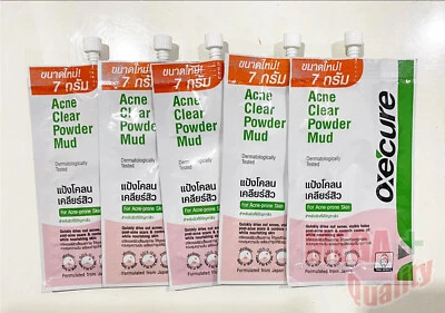 5 x Oxe Cure Acne Clear Powder Mud powerful spot treatment 5g. - Image 1 of 4