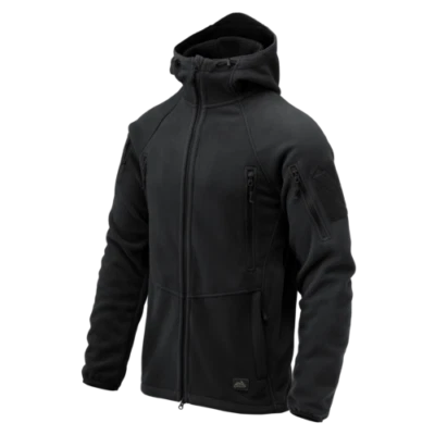 HELIKON-TEX Helikon Tex Jacke Patriot Mk 2 Fleecejacke Outdoor Kapuzenjacke Schwarz