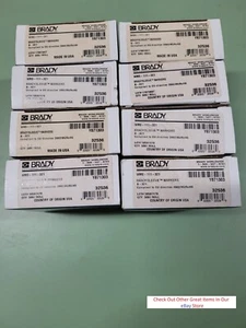 NUEVOS MARCADORES DE ALAMBRE BRADY WMS-111-321, ROLLO DE 500, BLANCO WMS111321 32536 - Imagen 1 de 2