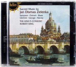 HYPERION HELIOS Zelenka SACRED MUSIC King YORK SAMPSON (CD, 2012, UK) CDH-55424 - Imagen 1 de 4