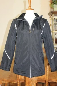 Chaqueta forrada negra con cremallera para mujer ZeroXposur Performance talla M #178 - Imagen 1 de 5