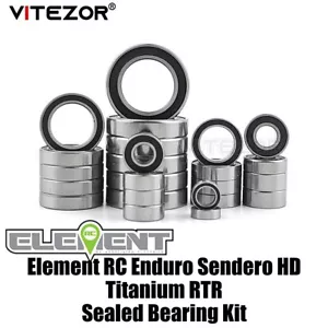 For Element RC Enduro Sendero HD Titanium RTR Sealed Bearing Kit - Picture 1 of 4