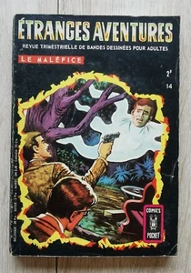 ETRANGES AVENTURES **N°14 LE MALEFICE   **OCTOBRE 1969 AREDIT/ARTIMA - Foto 1 di 2