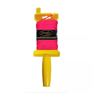 STRINGLINER - Carrete de línea de nailon trenzado, 1/2 lb. Rosa fluorescente (500 pies) - Imagen 1 de 1