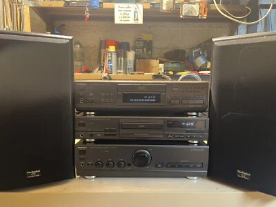 Technics Amplificatore + 2 Altoparlanti + Disc Player - Immagine 1 di 4