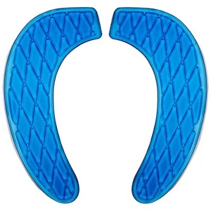 Gel Toilet Seat Cushion Portable and Washable Toilet Seat Cover Universal wit... - Picture 1 of 7
