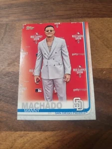 2019 Topps Serie 2 MANNY MACHADO "FOTO BILD VARIATION" Kurzdruck SP #500 - Bild 1 von 4