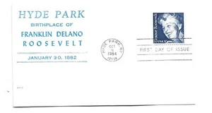 2105 Eleanor Roosevelt, RKR  blue FDC - Picture 1 of 1