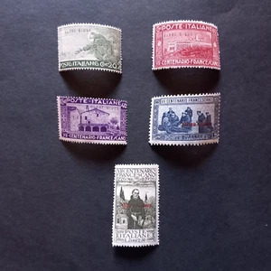 ITALIENISCHE KOLONIEN - JENSEITS JUBA 1926 / S. FRANCESCO, SERIE VON 5 VAL. UNVOLLSTÄNDIG POSTFRISCH ** - Bild 1 von 2
