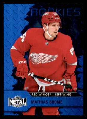 2020-21 Metal Universe Blue Spectrum #132 Mathias Brome - Image 1 of 2